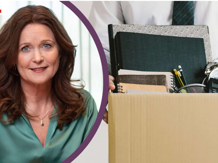 Anna intervjuas i tidningen chef